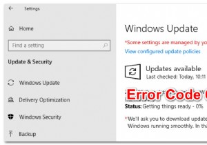 WindowsUpdateエラー0xc80003f3を修正する方法 