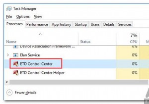 「ETDコントロールセンター」とは何ですか？削除する必要がありますか？ 