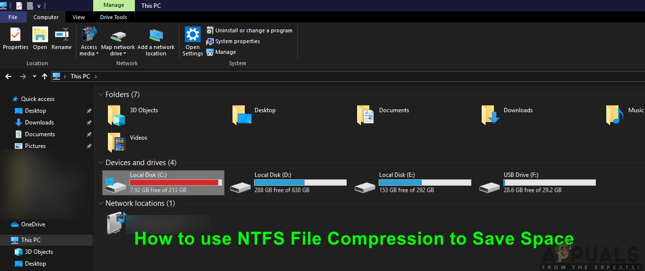ファイルとフォルダの圧縮を有効にする必要がありますか？ 