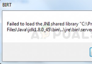 Eclipseの「JNI共有ライブラリのロードに失敗しました」エラーを解決する3つの方法