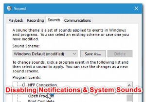 Windows 10の通知音・システムサウンドを無効にする3つの方法【設定アプリ/コントロールパネル対応】