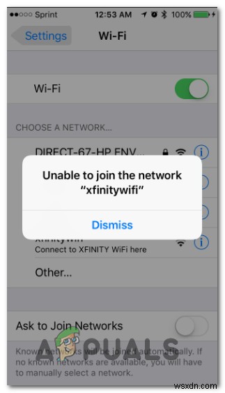 「XfinityWi-Fiホットスポットが機能しない」を修正する方法 