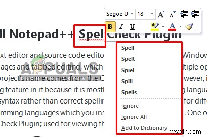Notepad++スペルチェックプラグインをインストールする方法 