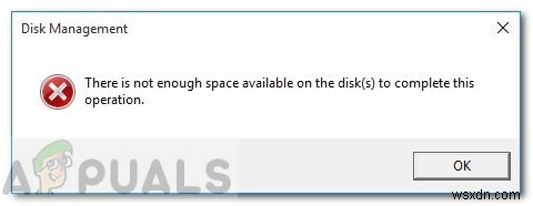 修正：Windows10でこの操作を完了するのに十分なスペースがディスクにありません 