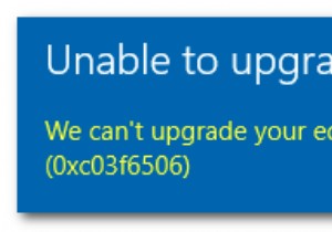 修正：Windows10アクティベーションエラー0xc03f6506 