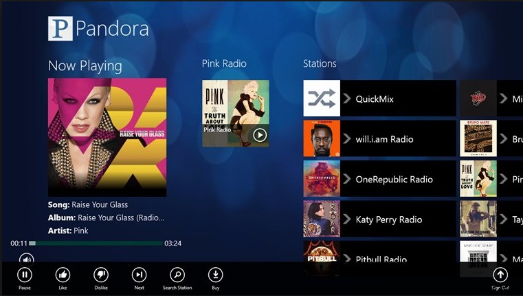 修正：PandoraアプリがWindows10で機能しない 