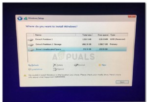 修正：Windowsインストーラーエラー0x80300002 