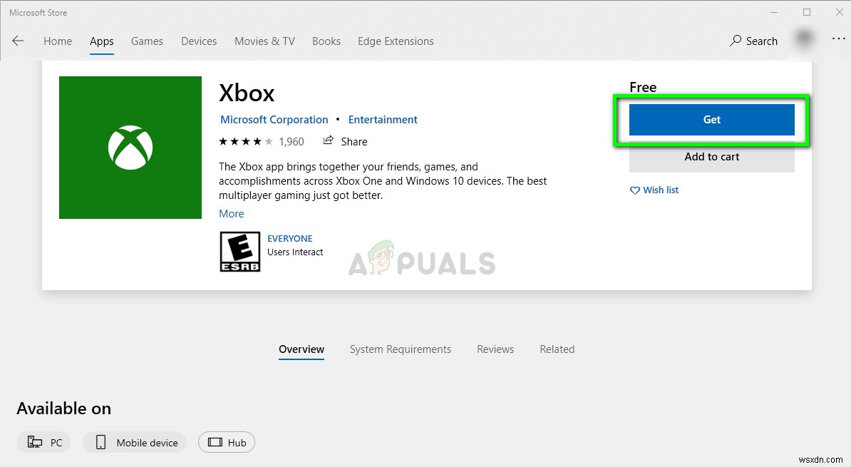 修正：XboxアプリがWindows10を開かない 