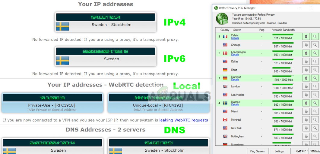 VPNが正常に機能しているかどうかを確認する方法 