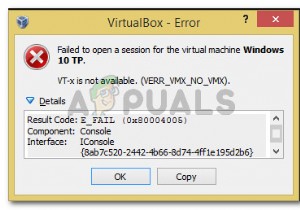 修正：vt-xは使用できません（verr_vmx_no_vmx） 