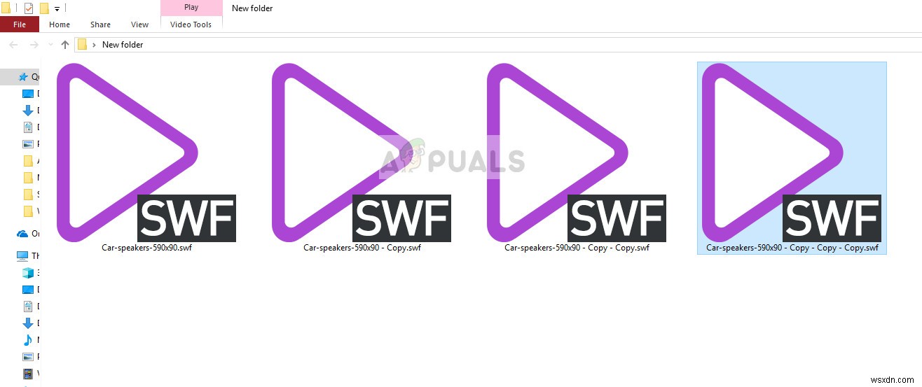 SWFファイルを開いて表示する方法 