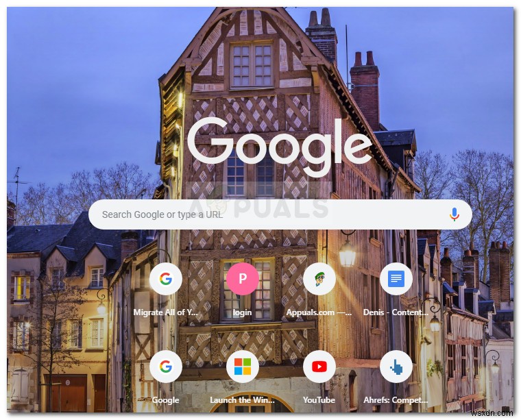 GoogleChromeでカスタム背景を新しいタブに設定する方法 