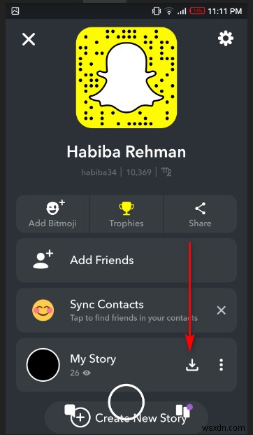 Snapchatでビデオを保存する方法 