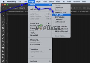 セピア調にするために画像をPhotoshopで処理する方法 