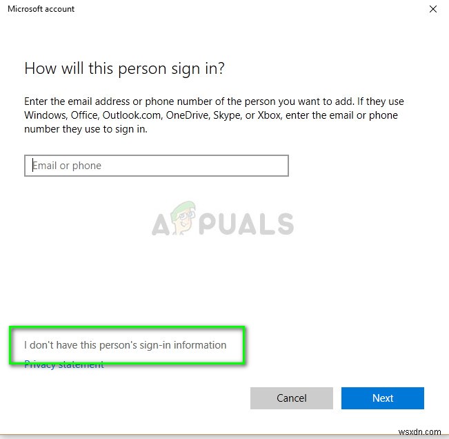 アカウントにサインインできない問題を解決する方法Windows10 