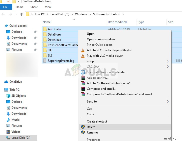 Windows10アップデートファイルを削除する方法 