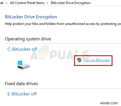Windows10のシステムドライブでBitLockerをオンまたはオフにする方法 