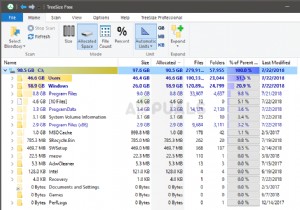 Windows10でフォルダサイズの問題を修正する方法 