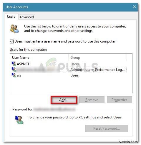 修正：Windows10で新しいユーザーアカウントを追加できない 