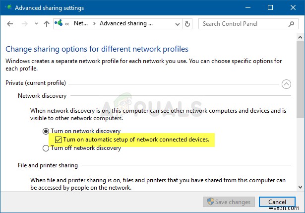 修正：ネットワーク上の他のコンピューターが表示されない 