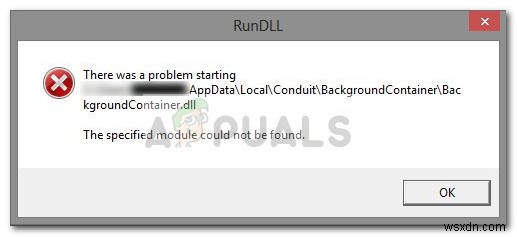 修正：DLLBackgroundContainer.dllエラーを実行する 