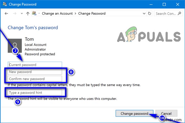 Windows10のパスワードを変更する方法 