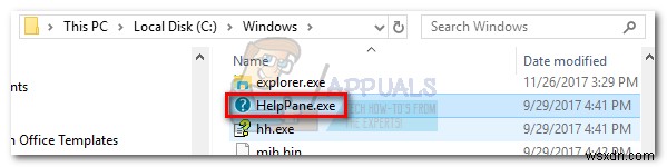 修正：Windows10のファイルエクスプローラーのヘルプを取得する 