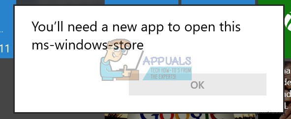 解決済み：このms-windows-storeを開くには新しいアプリが必要です 