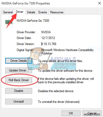 NVIDIAドライバーをロールバックする方法 