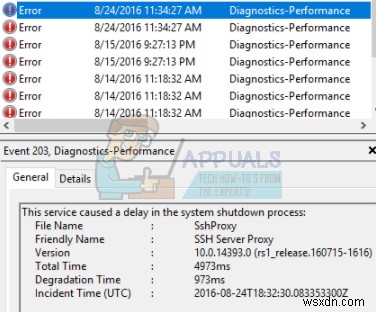 修正：Windows10は永遠にシャットダウンします 