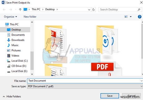 PDFにMicrosoftPrintを追加または削除する方法 