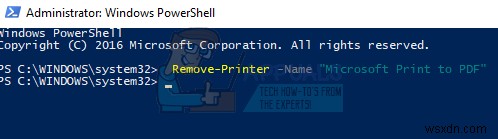 PDFにMicrosoftPrintを追加または削除する方法 