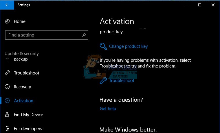 Windows10でのアクティベーション中にエラー0xc004f014を修正する方法 