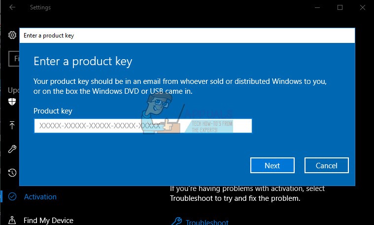 Windows10でのアクティベーション中にエラー0xc004f014を修正する方法 