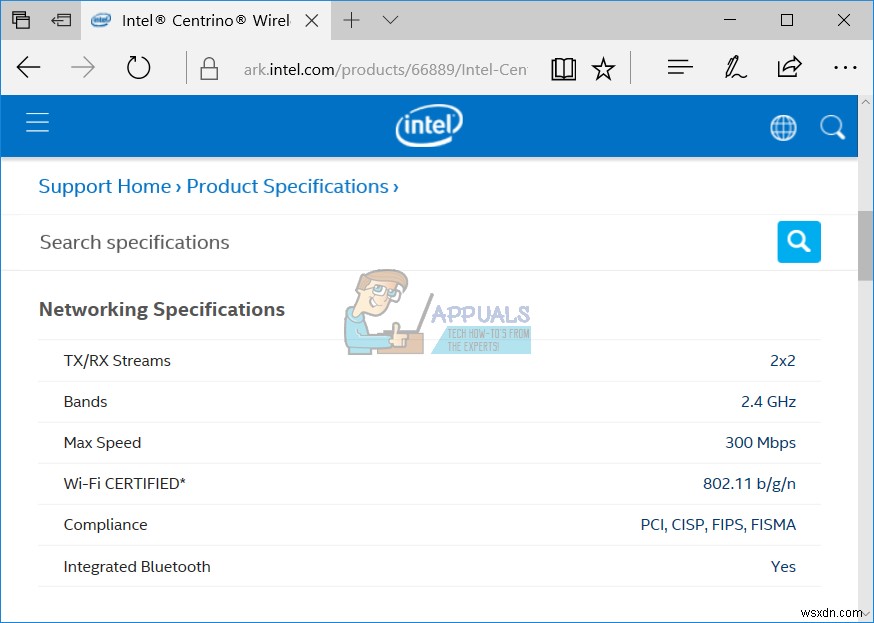 修正：Intel Centrino Wireless-n22305ghzの問題 