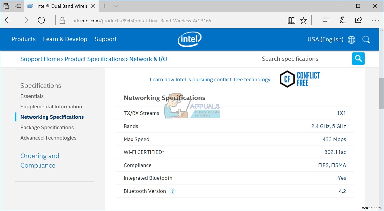 修正：Intel Centrino Wireless-n22305ghzの問題 