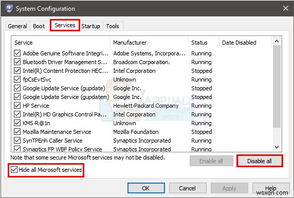 修正：WindowsDefenderエラーコード0x800b0100 