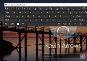 修正：Windows10オンスクリーンキーボードを無効にする 