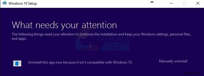 修正：Windows10アップデートエラー0xc1900209 