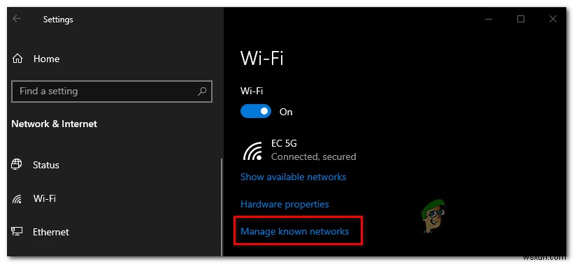 エラーを修正する方法Windows10でこのネットワークに接続できません 