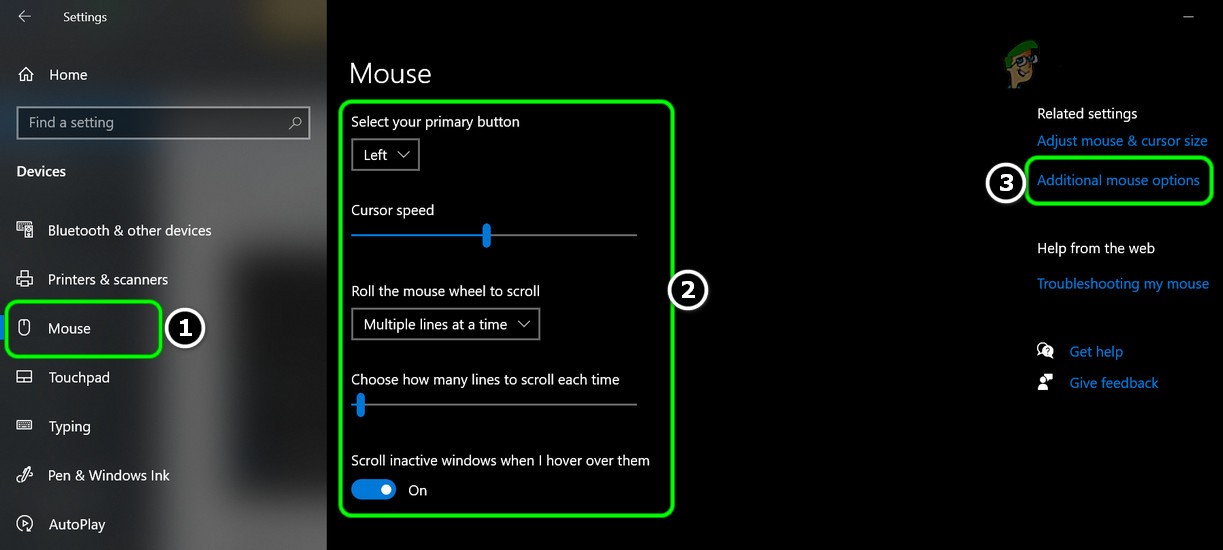 解決済み：Windows10でマウス設定が自動的にリセットされる 