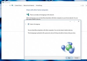 Windows10でホームグループアイコンを追加/削除する方法 
