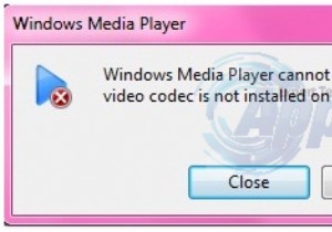 修正：WindowsMediaPlayerで.movファイルを再生できない 