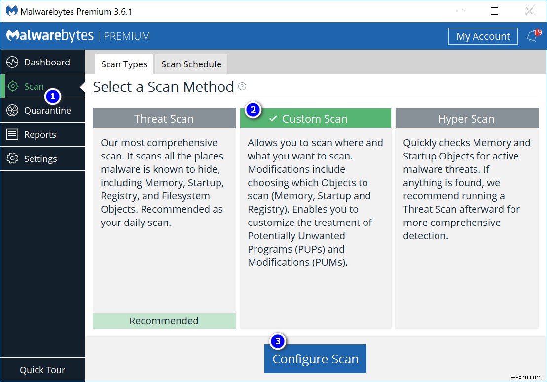 Malwarebyteを使用してマルウェアを削除する方法 