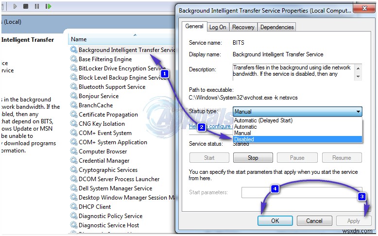 svchost.exe（netsvcs）による高いCPUおよびRAM使用率を修正する方法 