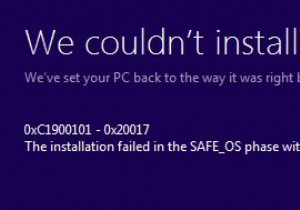 Windows10のインストールエラー0XC1900101–0x20017を修正します 