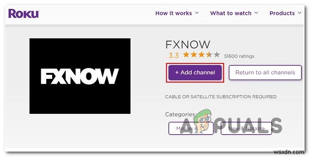 Roku、Smart TV、XboxなどでFXNOWをアクティブ化する 