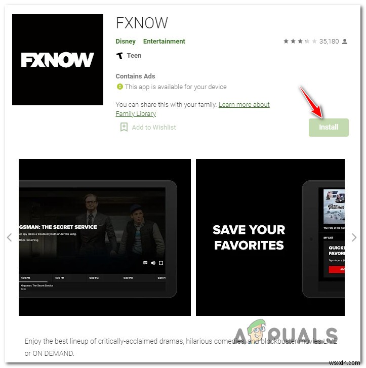 Roku、Smart TV、XboxなどでFXNOWをアクティブ化する 