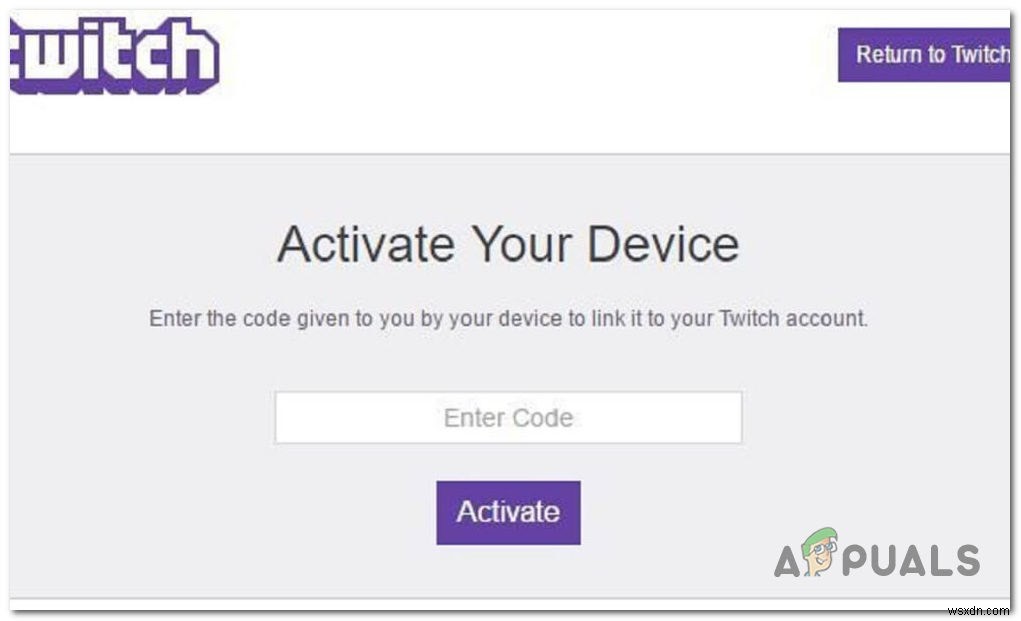 iOS、Xbox、RokuなどでTwitchアカウントをアクティブ化する 