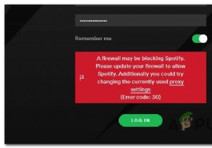 「Spotifyエラーコード30」を修正する方法 